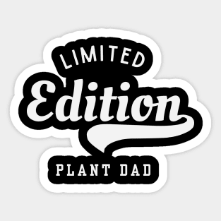 Limited Edition Plant Dad Sticker